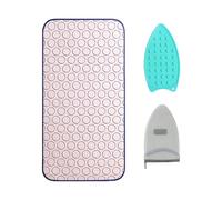 Ironing Iron Mat - Portable Ironing Table Mat | Upgraded Compatible Blankets Sewing Accessories Quilting Supplies For Clothes Steam Dryer Clothes For The Dor