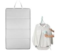 Ironing Mat - 68cm Steamboard Press Pad, Suspending Steam Iron Pad | Foldable Clothes Steamer Board Hanging Ironing Board for Home, Travel & Business Trip | Vertical Steam Pads with Heat-Resistant