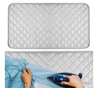 Ironing Mat,Foldable Portable Travel Iron Mat,Lightweight Iron Mat,Ironing Pad for Steam Pressing on Tabletop & Bed,Tabletop Ironing Boards with Heat and Moisture for Travel & Business Trips