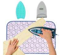 Ironing Mat For Ironing Portable Press Cover | Ironing Board Table Ironing Mat Garment Steamer Wash & Quilter Sewing Accessories Quilting Supplies Travel Apartment Hotel
