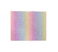 Ironing Mat - Fuse Bead Heat Pad for Crafting | Reusable Rainbow Glitter with Non Stick Protection & Flexible Design for Classroom Activities, Workbench Use and Birthday Celebrations