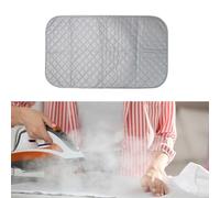 Ironing Mat,Portable Foldable Ironing Mat with Magnets,Heat-Resistant Cotton Tabletop Ironings Pad for Travel,Ironings Board for Beds,Tables & Sewing,Compact Alternative (45x85cm)