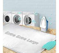 Ironing Mat,Thickened (32x55 inch) Ironing Blanket Ironing Pad, Double-Side Using Heat Resistant Pad Extra Extra Large Ironing Mat for Table Top,Countertop,Etc.