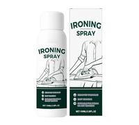 Ironing Spray for Clothes - 100ml No Chips No Clogging Anti-Static Mist | Liquid Starch for Ironing Cotton, Linen, Polyester, Wool, Silk, Home, Household, Business Trip