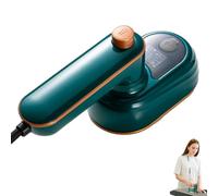 Ironizze Pro Portable Steam Iron, Ironizze Pro, 180° Rotatable Mini Hand-held Garment Steamer Wet Dry Ironing for Home Travel Dormitory (Green)