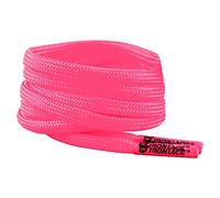 IRONLACE - Paracord 550 Laces Type III, Heavy-Duty, Universal Boot & Shoe Laces, Stretchable Nylon, 550-Pound Breaking Strength, Neon Pink, 9/64 Inch (3.5mm) Tip Diameter, 63-Inch, 1-Pair