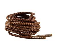 IRONLACE Unbreakable Boot & Shoe Laces - Brown - 45 Inches - 114 cm