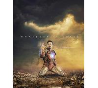 Ironman Avengers Endgame Superhero Film Cinema Print Poster Wall Art Picture A4 +