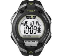 Ironman Timex Sport Fullsize Quartz Watch with LCD Dial Digital Display and Black Resin Strap T5K412SU