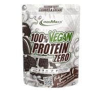 IronMaxx 100% Vegan Protein Zero - Cookies and Cream | Sugar Free Vegan Protein Powder | High Protein Low Carb Shake | Lactose Free | Ideal for Muscle Growth Diet & Fitness