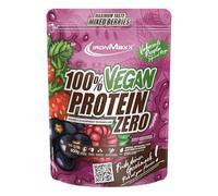IronMaxx 100% Vegan Protein Zero - Mixed Berries 500g | Sugar Free Vegan Protein Powder | High Protein Low Carb Shake | Lactose Free | Ideal for Muscle Growth Diet & Fitness