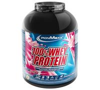 IronMaxx 100% Whey Protein Powder 2350g - Cherry Yoghurt | High Protein Shake with BCAAs & EAAs | Low Carb & Low Sugar Whey | Ideal for Muscle Gain, Diet & Fitness Design May Vary