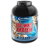 IronMaxx 100% Whey Protein Powder 2350g - Latte Macchiato | High Protein Shake with BCAAs & EAAs | Low Carb & Low Sugar Whey | Ideal for Muscle Gain, Diet & Fitness Design May Vary