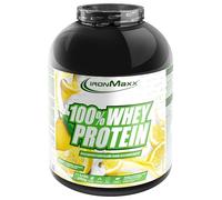 IronMaxx 100% Whey Protein Powder 2350g - Lemon Yoghurt | High Protein Shake with BCAAs & EAAs | Low Carb & Low Sugar Whey | Ideal for Muscle Gain, Diet & Fitness