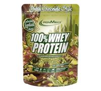 IronMaxx 100% Whey Protein Powder 500g - Dubai Chocolate | High Protein Shake with BCAAs & EAAs | Low Carb & Low Sugar Whey | Ideal for Muscle Gain, Diet & Fitness