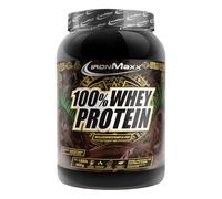 IronMaxx 100% Whey Protein Powder 900g - Pure Dark Cocoa | High Protein Shake with BCAAs & EAAs | Low Carb & Low Sugar Whey | Ideal for Muscle Gain, Diet & Fitness