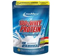 IronMaxx 100% Whey Protein Powder, Milk Chocolate Flavour, 1 x 500 g