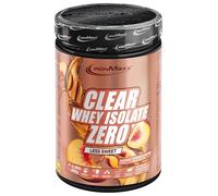 IronMaxx Clear Whey Less Sweet Peach Ice Tea 400g - Sugar-Free Whey Protein Powder, Delicious & Refreshing High Protein Drink with 25g of Protein per Serving