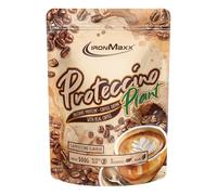 IronMaxx Plant Proteccino Cappuccino - 500g Pouch | Vegan Protein Coffee with Real Coffee | No Added Sugar | High Protein & Caffeinated