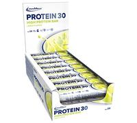IronMaxx Protein 30 Protein Bar - Lemon - 24x35g reduced sugar, 30% protein content, delicious snack with a delicate cream filling