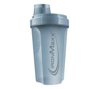 IronMaxx Protein Shaker Bottle - 700ml Kyanite Blue | Leakproof & BPA-Free Shaker Cup with Mixing Sieve, Screw Cap & Measurement Scale - Dishwasher Safe