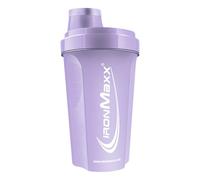 IronMaxx Protein Shaker Bottle - 700ml Lavender | Leakproof & BPA-Free Shaker Cup with Mixing Sieve, Screw Cap & Measurement Scale - Dishwasher Safe
