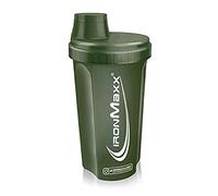IronMaxx Protein Shaker with Screw Cap, Tank Green, 700 ml (Pack of 1)