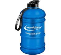 IronMaxx Water Gallon - Frosted Blue 2200ml | Leakproof BPA Free Hydration Jug with Measurement Scale | Reusable Sports Bottle for Fitness & Training