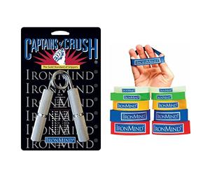 IronMind Two Way CoC Grip Set: CoC Trainer Gripper and Expand-Your-Hand Bands