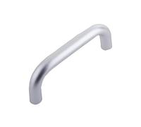 Ironmongery Solutions® Aluminium 19mm D Shape Pull Handle F2 Satin Anodised Bolt Through Fixing (150x19mm)