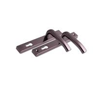 Ironmongery Solutions® Architectural Sprung Inline Lever Lever Door Handle - Premium Modern Handle with Smooth Spring Action, Strong Metal Build & Sleek Architectural Design (Hardex Bronze)