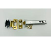 Ironmongery Solutions® Architectural Tubular Latch 127mm - PVD Finish, Heavy Duty Door Latch for Handles and Knobs
