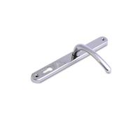 Ironmongery Solutions® Balmoral Sprung Offset Lever Door Handle - Traditional Offset Lever Design with Smooth Spring Action (Premium Satin, 60-70mm)
