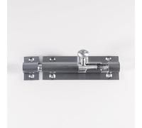 Ironmongery Solutions® Barrel Bolt for Internal Doors Cabinets & Gates Durable Sliding Door Bolt Fixings Included (Satin Chrome, 102mm x 32mm)