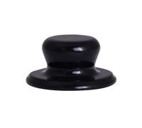 Ironmongery Solutions® Bottom Sash Knob Classic - Traditional Window Handle for Smooth Sash Operation, Secure Grip & Timeless Window Styling (Black)