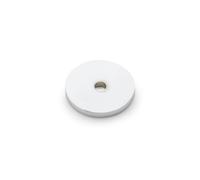 Ironmongery Solutions® Circular Backplate Metal Door Handle Backplate for Lever Handles Cabinet Furniture and Interior Door Fittings (Polished Chrome, 25mm)