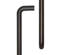 Ironmongery Solutions® CRES 3002 Pull Handle Modern Architectural Door Handle Durable Metal Fixings Included (Bolt Through, Dark Bronze)