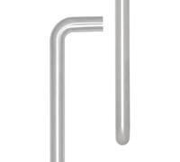Ironmongery Solutions® CRES 3002 Pull Handle Modern Architectural Door Handle Durable Metal Fixings Included (Face Fix, Satin Stainless Steel)