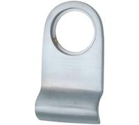 Ironmongery Solutions® Cylinder Door Pull - 76 x 38mm, Satin Chrome, Front Door Cylinder Pull Fit for Standard Locks