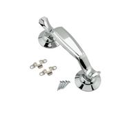 Ironmongery Solutions® Doctors Door Knocker - Traditional Heavy-Duty Door Knocker Inspired by Classic Medical Heritage (Hardex Chrome - Concealed)