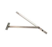 Ironmongery Solutions® Door Restrictor Integral - Built-in Controlled Opening Mechanism for Enhanced Entrance Safety