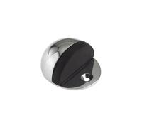 Ironmongery Solutions® Door Stop - Heavy Duty Door Stopper for Internal and External Doors, Wall or Floor Mounted Fixing Included (Polished Chrome)