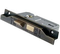 Ironmongery Solutions® Easi-T Contract 2 Lever Rebated Sashlock Electro Brassed Door Lock with Keys