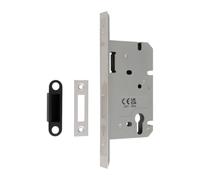 Ironmongery Solutions® Easi T DIN Euro Profile Deadlock, Key-Operated, for Internal and External Wooden Doors, Residential and Commercial Use (Square)