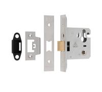 Ironmongery Solutions® Easi T Euro Profile Cylinder Night Latch Case Only, Replacement Lock Body, for Internal and External Doors (76mm)