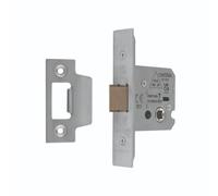 Ironmongery Solutions® Easi T Flat Latch for Internal Doors, Slim Profile, Durable, Residential and Light Commercial Use (76mm - Radius)