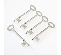Ironmongery Solutions® FB2 Genuine Fire Brigade Mortice Lock Keys - Pack of 5, Original FB2 Key for Fire Brigade Locks