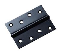 Ironmongery Solutions® Fixed Pin Hinge, Heavy-Duty Steel Butt Hinge, Corrosion-Resistant, for Internal Doors, Cupboards, and General Joinery (100mm X 70mm X 2.2mm)