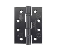 Ironmongery Solutions® Grade 13 Ball Bearing Hinge - Stainless Steel 201 CF849, Smooth Action Door Hinge for Internal and External Doors, Fixing Included (Powder Coat Black)