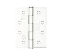 Ironmongery Solutions® Grade 7 Washered Door Hinge - Stainless Steel 201, 102 x 76 x 2mm, Smooth Action Medium Duty Door Hinge, Fixing Included (Polished Stainless)